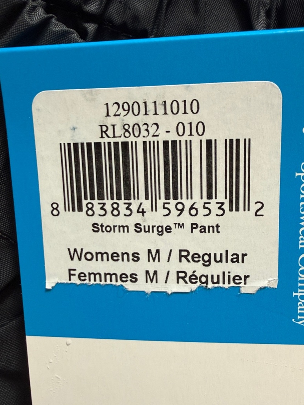 Columbia Blue and White Apparel Tags - Picture 5 of 8